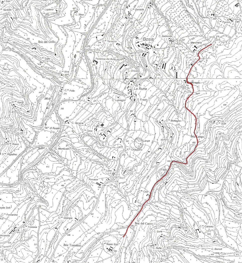 Sentiero della Valle Belbo